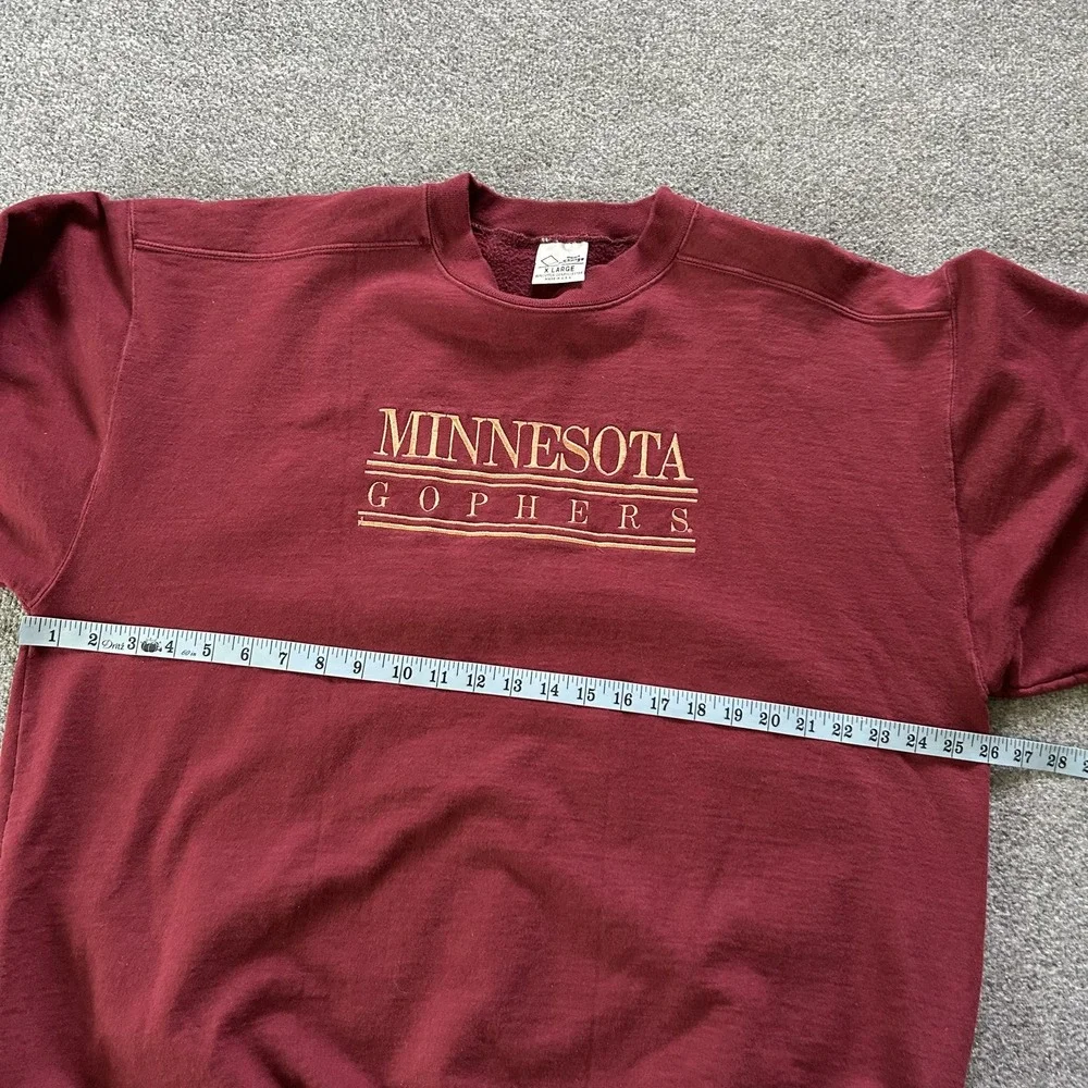 Vintage Minnesota Golden Gophers Sweater Mens XL‎ NCAA College Crewneck 90s